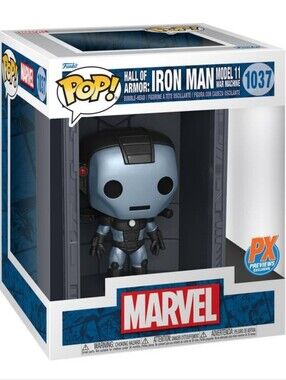 Funko Pop! Marvel Iron Man (War Machine) Blue and Black Vinyl Figure